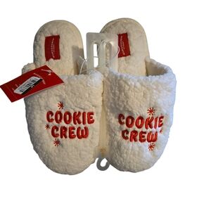 Target White and Red Women's Slippers